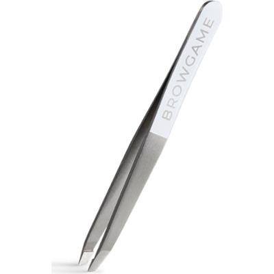 Browgame Cosmetics Original Slanted Tweezer White