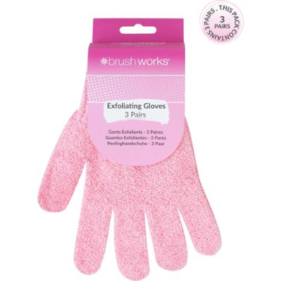 Brushworks Exfoliating Gloves - zestaw rękawic złuszczających
