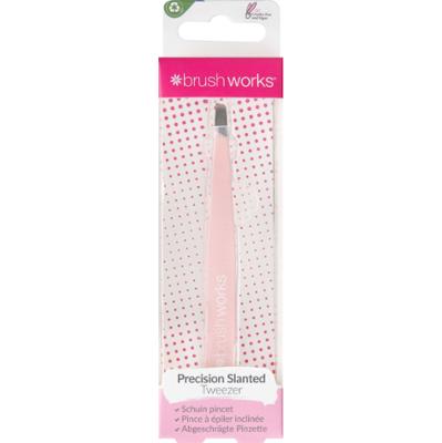 Brushworks Precision Slanted Tweezers - pesęta do brwi