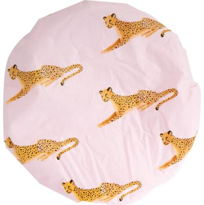 Brushworks Reversible Shower Cap - czepek do włosów Leopard Pattern