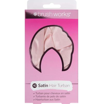 Brushworks Satin Hair Turban - zestaw turbanów do włosów