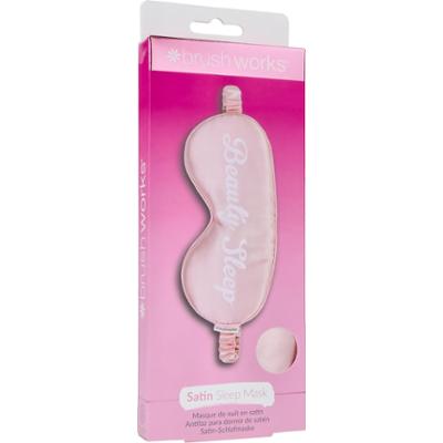 Brushworks Satin Sleep Mask - opaska na oczy