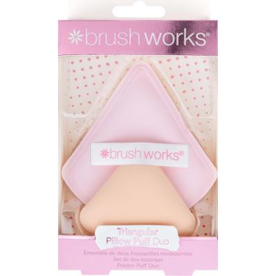 Brushworks Triangular Pillow Puff Duo