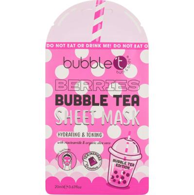 BubbleT Bubble Tea Sheet Mask  Berries