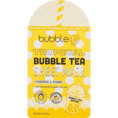 BubbleT Bubble Tea Sheet Mask  Tropical