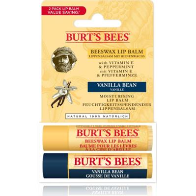 Burt´s Bees Lip Balm Duo Beeswax & Vanilla Bean - zestaw z balsamami d