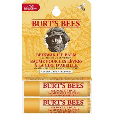 Burt´s Bees Uni Beeswax Lip Balm Tube Blister Twin Pack 4,25x2 g - zes