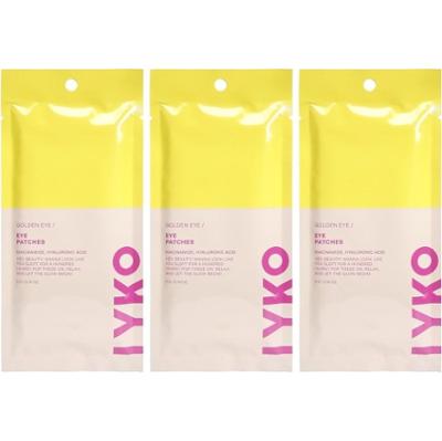 By Lyko Golden glow Hydrogel Eye Mask Trio
