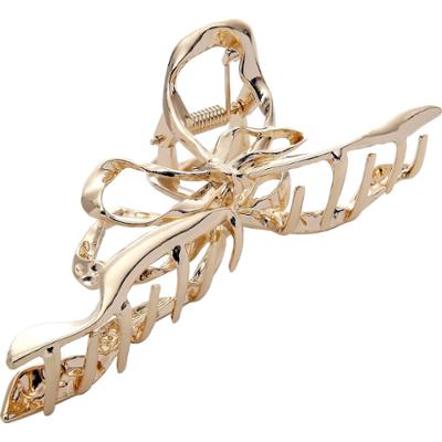 By Lyko Metallic Hair Claw Bow Golden