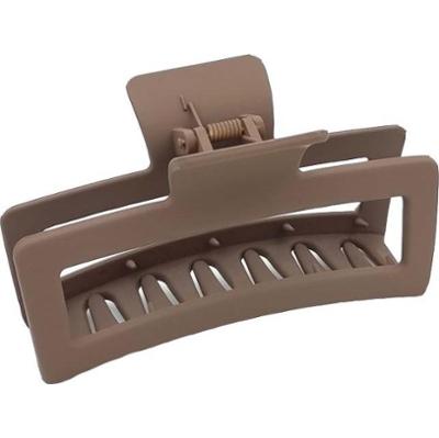 By Lyko Rectangular Rubber Claw XL - klamra do włosów Brown