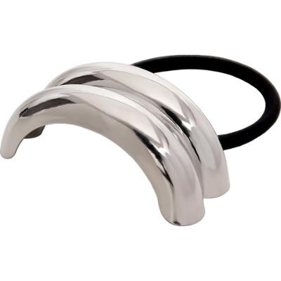 By Lyko Wave Pony Cuff Silver