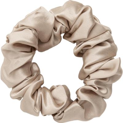 ByBarb Silk Hair Scrunchie Beige