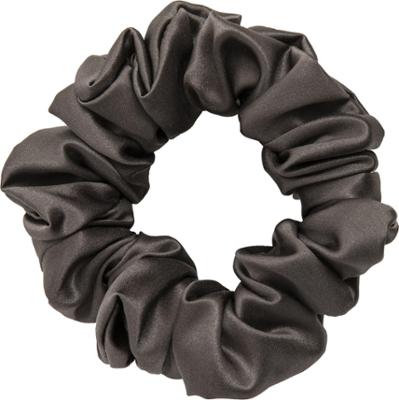 ByBarb Silk Hair Scrunchie Dark Grey