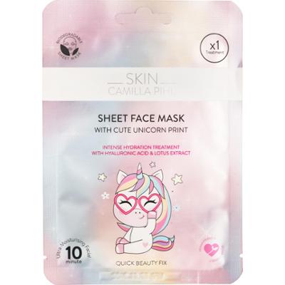 Camilla Pihl Cosmetics Skin Skin Beauty Moisture Boost Unicorn Sheetma