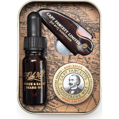 Captain Fawcett Ricki Hall's Booze & Baccy Grooming Survival Kit