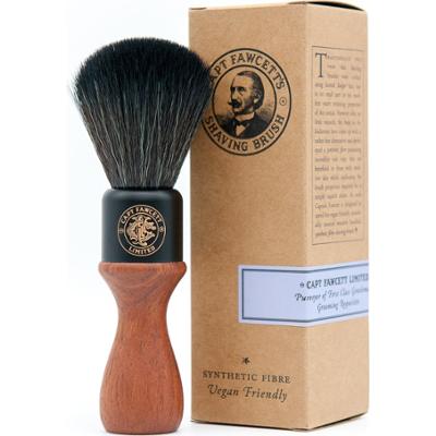 Captain Fawcett Syntethic Fibre Shaving Brush Wooden Handle