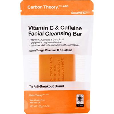 Carbon Theory SupaVit-C Vitamin C & Caffeine Facial Cleansing Bar 100