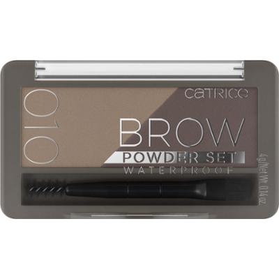 Catrice Brow Powder Set - wodoodporny zestaw do brwi w pudrze 4 g