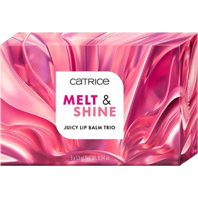 Catrice Melt & Shine Juicy Lip Balm Trio 01 Drippin' In Shine