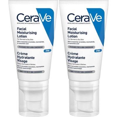 CeraVe Facial Moisturizing Lotion PM Duo 2x52ml