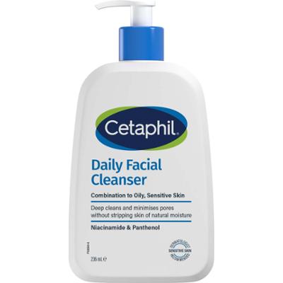 Cetaphil Oczyszczający płyn do twarzy, cera tłusta, mieszana 236 ml