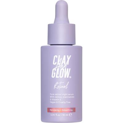 Clay And Glow Retinol night serum 30 ml