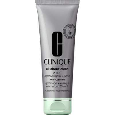 Clinique All About Clean Charcoal Mask + Scrub Anti Polluti - maseczka