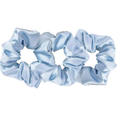 Cloud & Glow   Silk Scrunchies 4 cm  Sky Blue