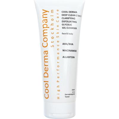 Cool Derma Skin Fitness Exfoliating glycolic gel cleanser 200 ml