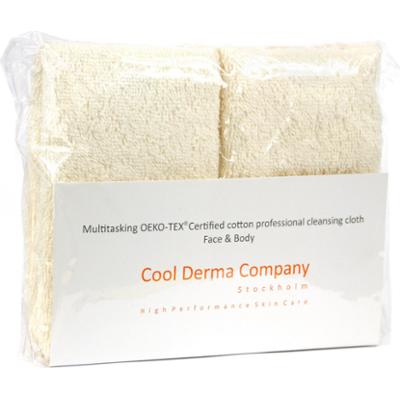 Cool Derma Skin Fitness Organic cotton wash cloth