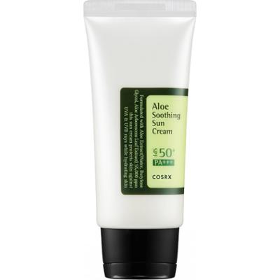 COSRX Aloe Soothing Sun Cream SPF 50 PA +++ - aloesowy krem z filtrem