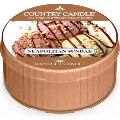 Country Candle Daylight Neapolitan Sundae - świeca zapachowa 42 g