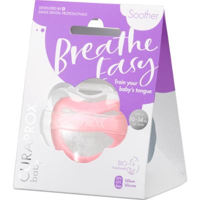 Curaprox Korrigerande napp 2,5+ år Rosa