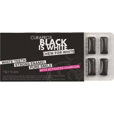 Curaprox Black is White Tuggummi