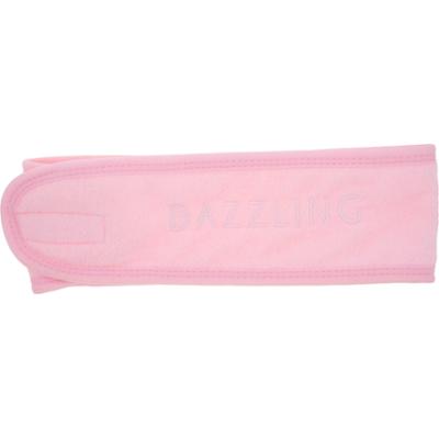 Dazzling Beauty Head Band With Dazzling Logo Pink