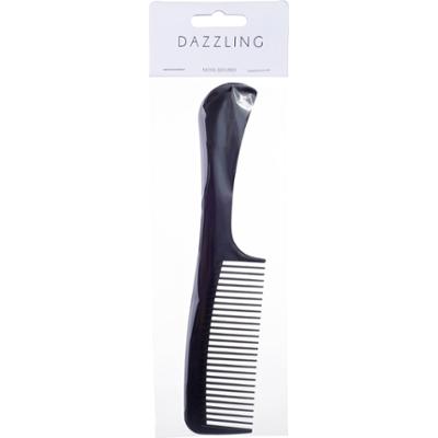 Dazzling Comb with Handle Black