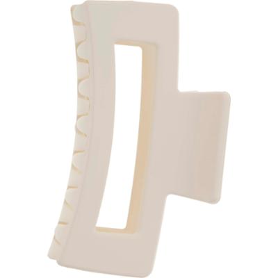 Dazzling Hair Clip Square 8,5 cm Off White
