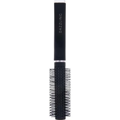 Dazzling Hairbrush Round Logo