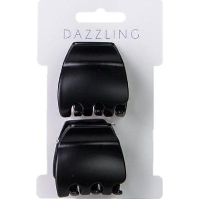 Dazzling Hår 2-pack matta hårklämmor