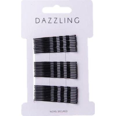Dazzling Hår 30-pack Bobbypins svarta