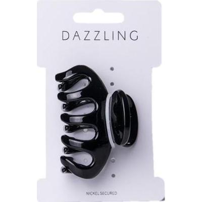 Dazzling Hår Blank hårklämma svart