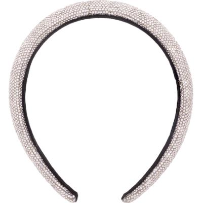 Dazzling Head Band Glitter Silver