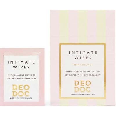 DeoDoc Fresh Coconut Chusteczki nawilżające do higieny intymnej