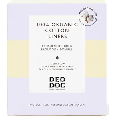 DeoDoc Liners Organic Cotton Individually Wrapped 24 szt.