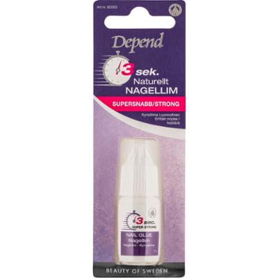 Depend 3 Sec. Natural Nail Glue