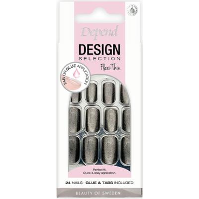 Depend Design Selection Graphite Shimmer Medium Square