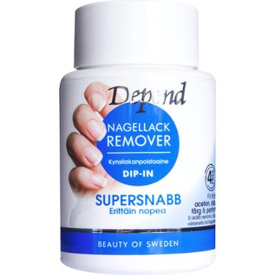 Depend Dip-in Nagellackreomver Supersnabb 75 ml