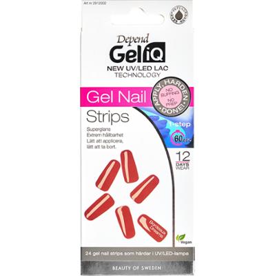 Depend Gel iQ Gel Nail Strips Bordeaux Dreams