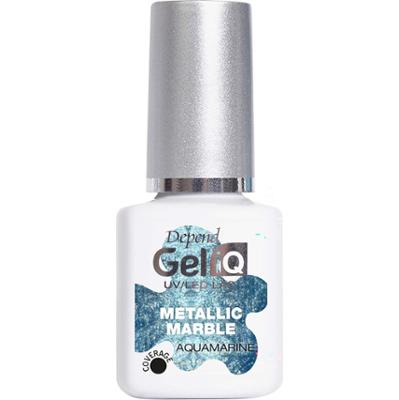 Depend Gel iQ  Effects Metallic Marble Aquamarine