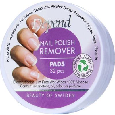 Depend Nagellackremover Pads 32st